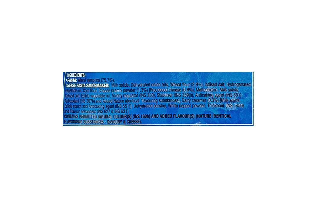 Sunfeast Pasta Treat, Cheese   Pack  70 grams